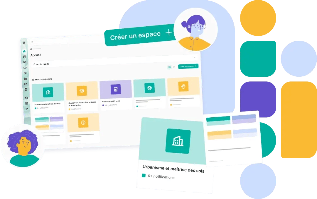 Illustration de la plateforme Interstis